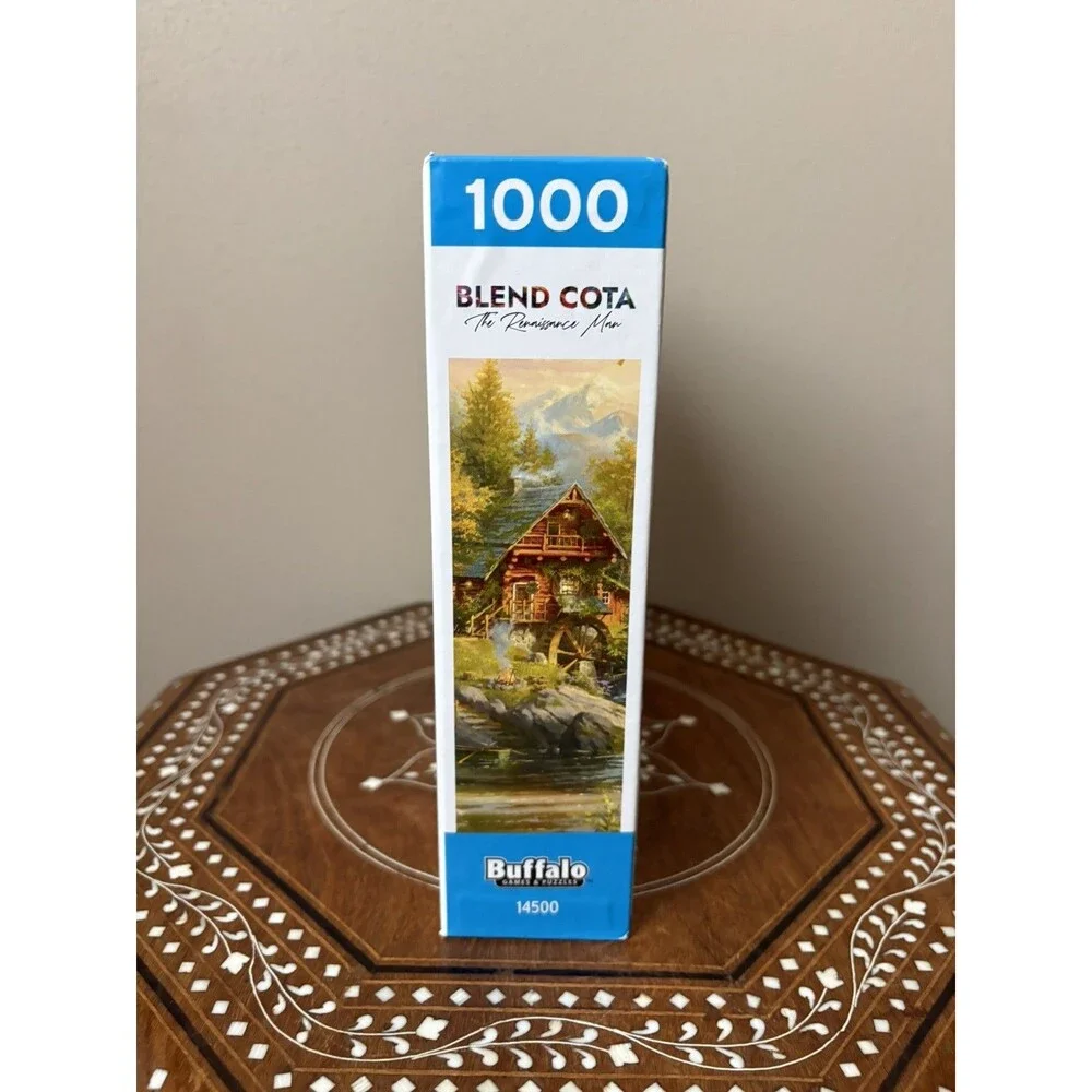 Buffalo Games 1000 Piece ‘Summer Cabin’ Scenery  Puzzle NWT